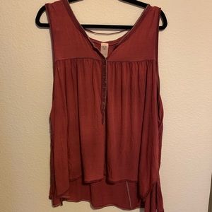 Free People button tank